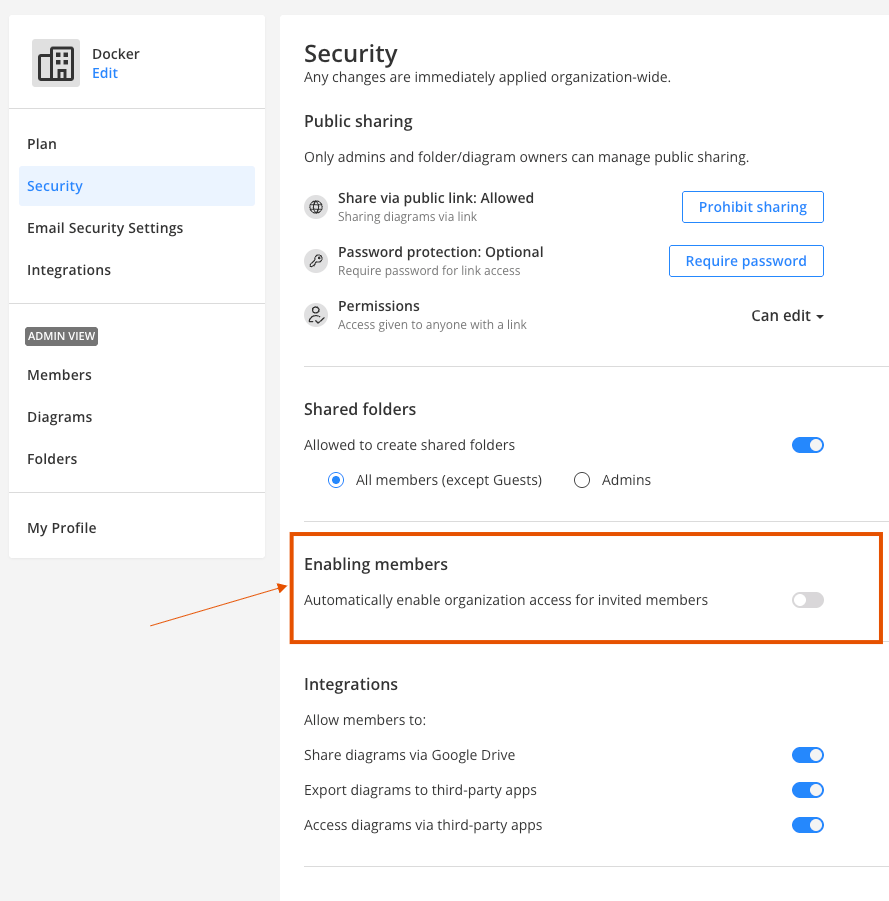Enabling automatic organization access for new users – FAQs & Technical ...